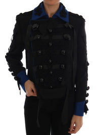 Dolce & Gabbana Dolce & Gabbana Black Wool Trench Women's Jacket