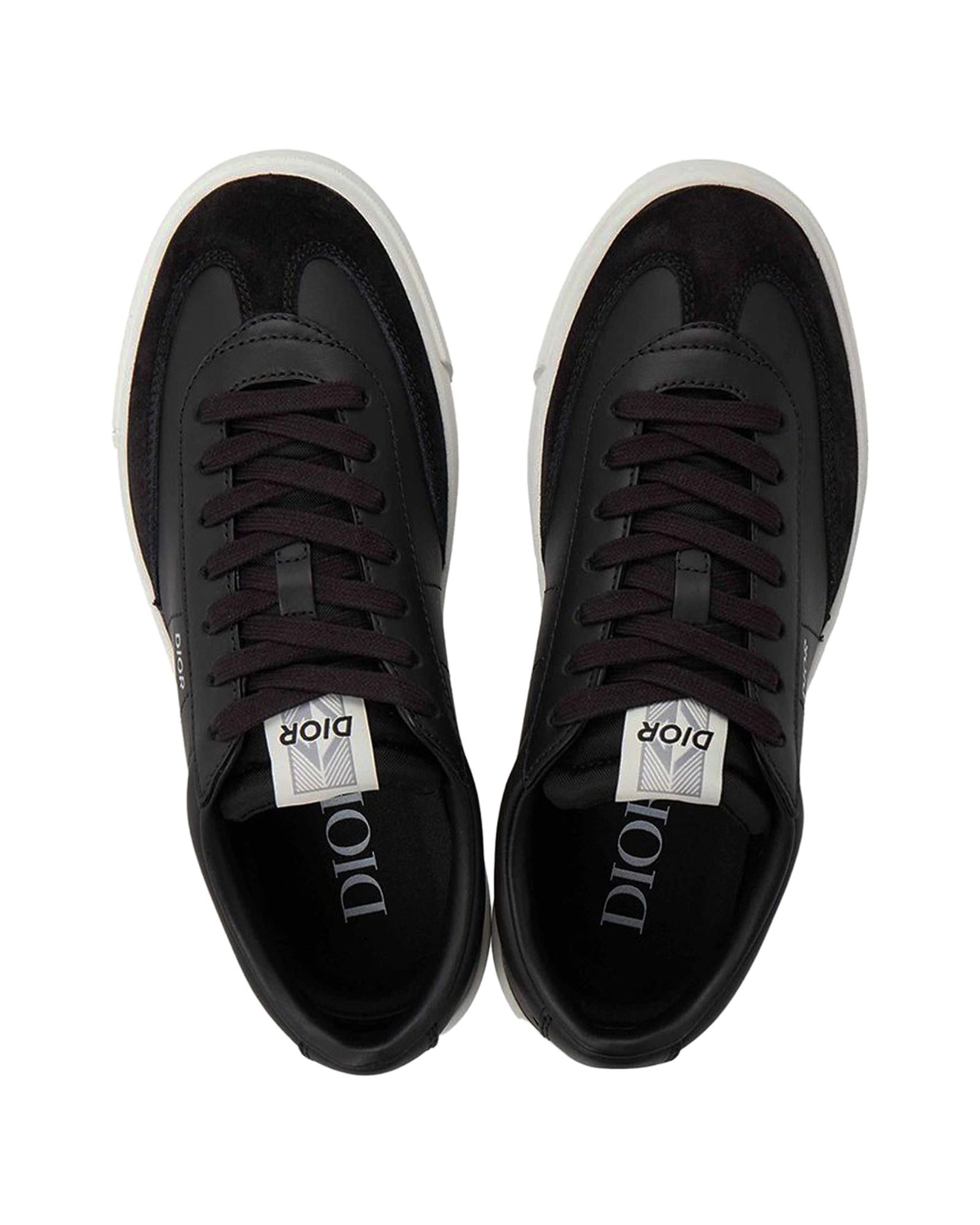 Dior B30 Sneaker LeatherSuede Men Black | Black