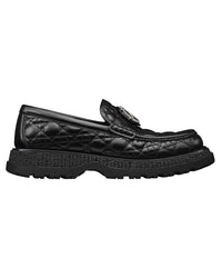 Dior CD Signature Quilted Loafer Men Black | Black