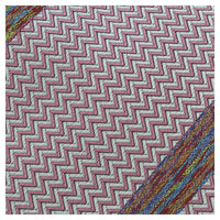 Missoni U4317 Pink/Silver Chevron 100% Silk Tie