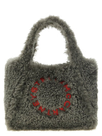 STELLA MCCARTNEY Stella Mccartney Women Shearling Logo Shopping Bag