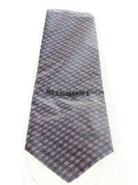 Missoni U5566 Lavender/Violet Gingham 100% Silk Tie
