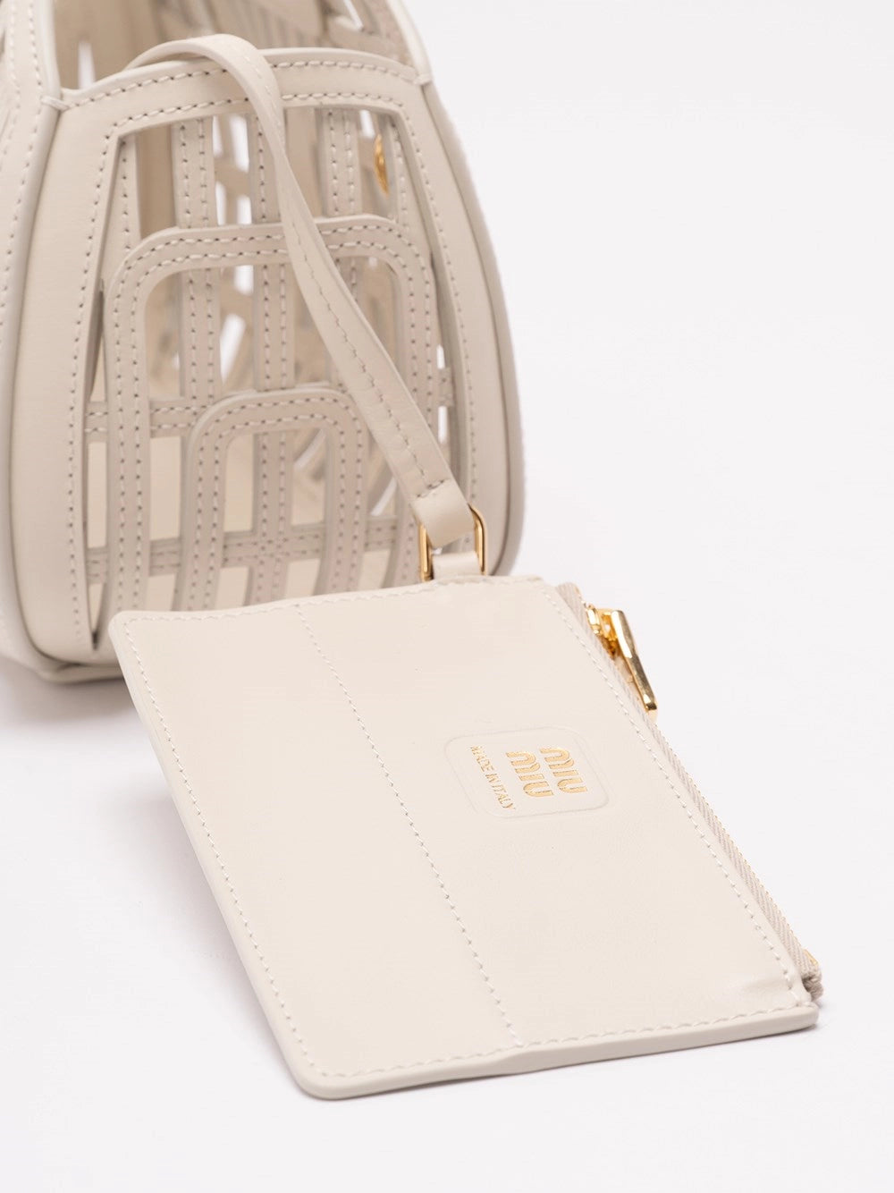 Miu Miu Women Leather Basket