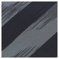 Missoni U5468 Black/Gray Regimental 100% Silk Tie