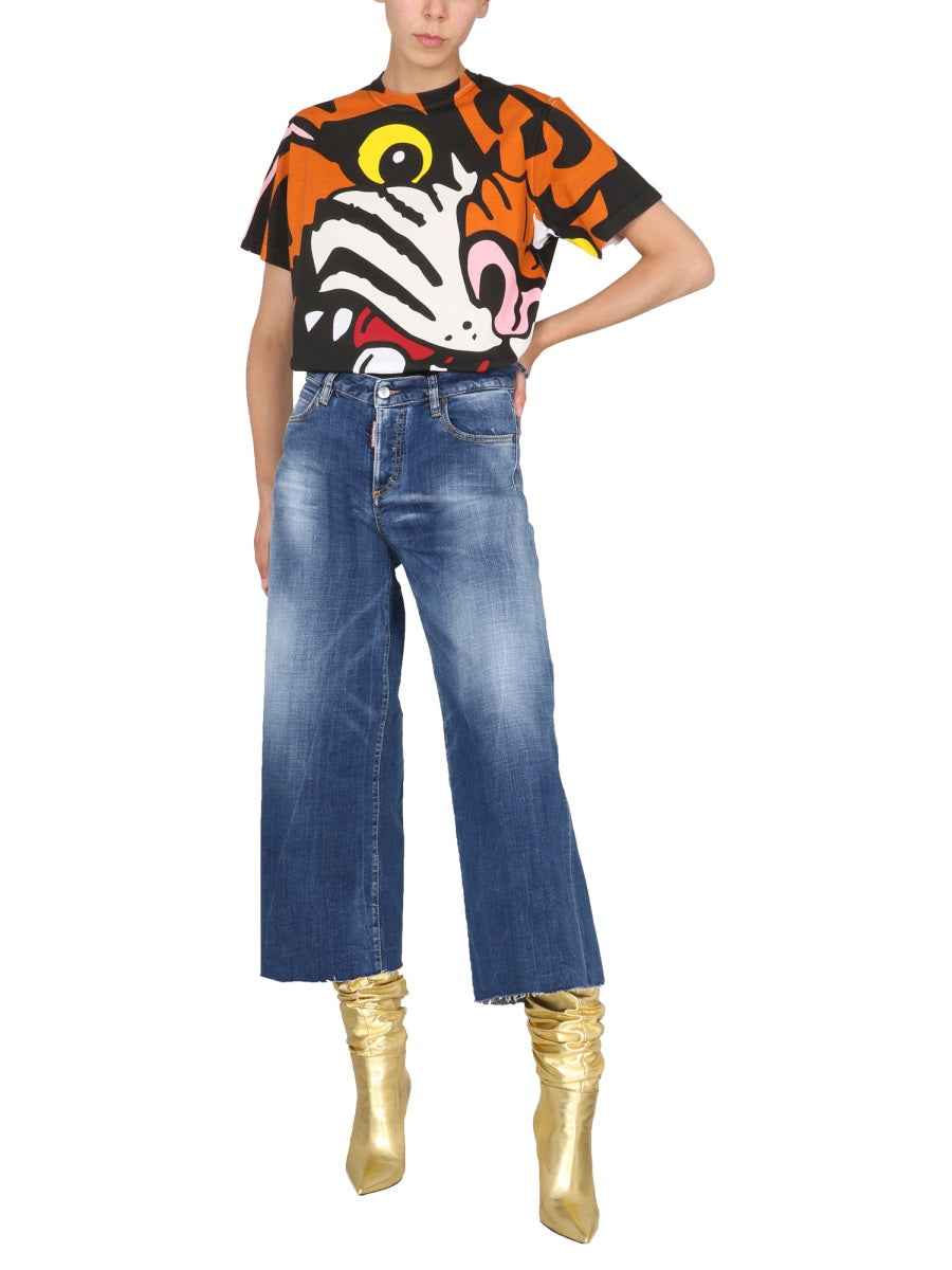 Dsquared2 Women T-Shirt Oversize Fit
