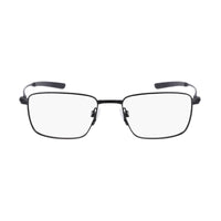 Nike Nike Eyeglasses Rectangle Full Rim, Satin Black Frame and Clear Demo Lenses Lens NIKE6046001