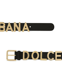 DOLCE & GABBANA Dolce & Gabbana Women Cintura Con Placca Logo