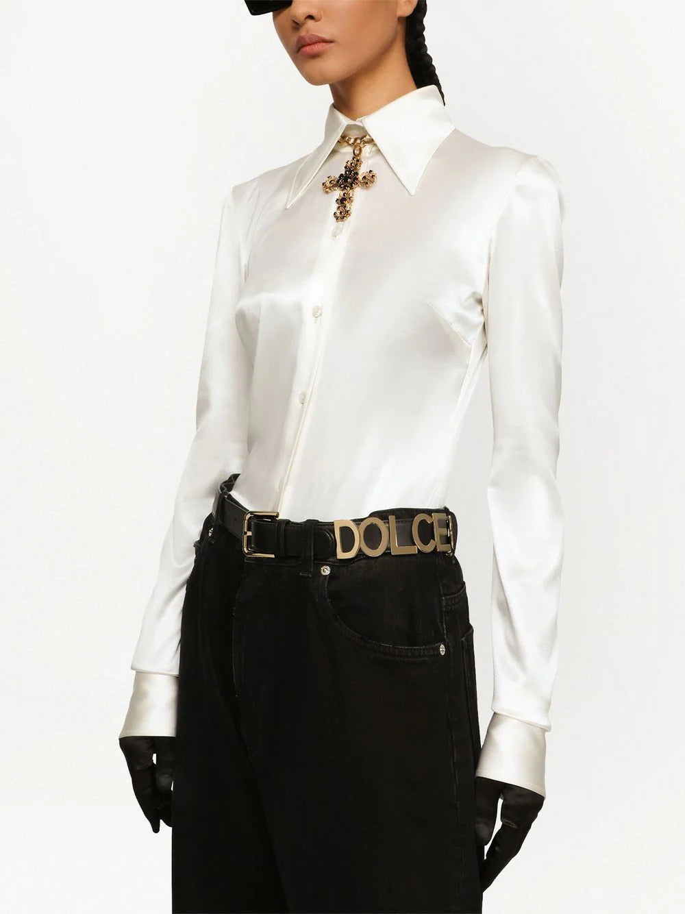 DOLCE & GABBANA Dolce & Gabbana Women Cintura Con Placca Logo