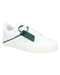Off White Vulcanized Low Top Sneakers Women White | White