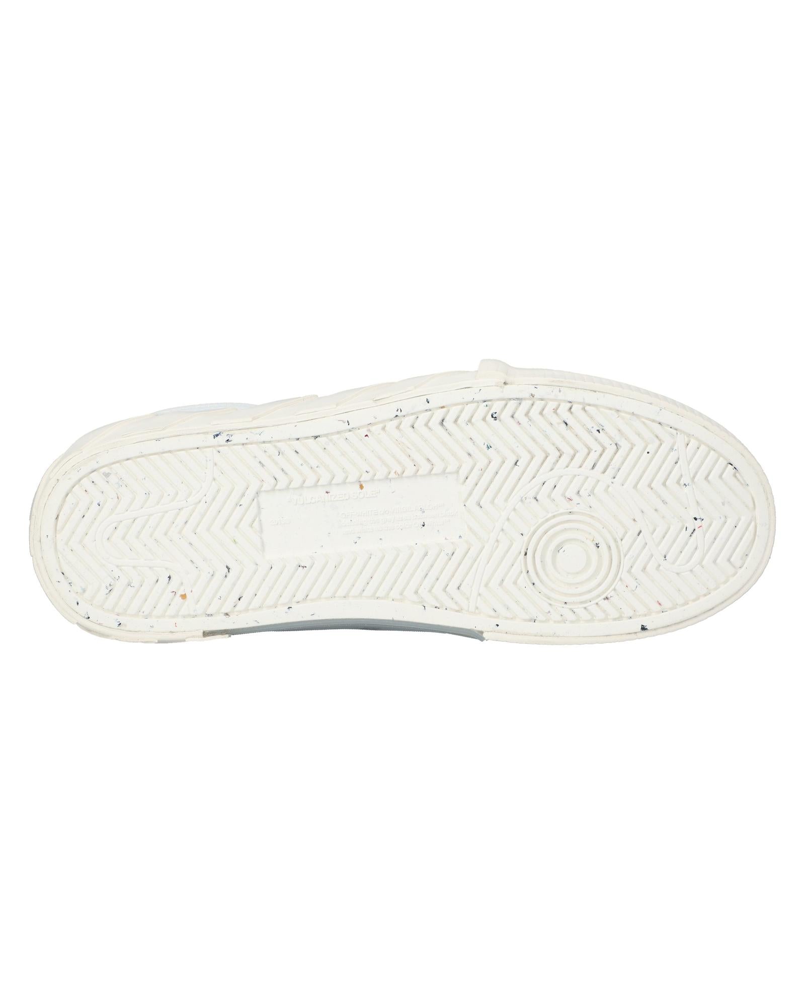 Off White Vulcanized Low Top Sneakers Women White | White