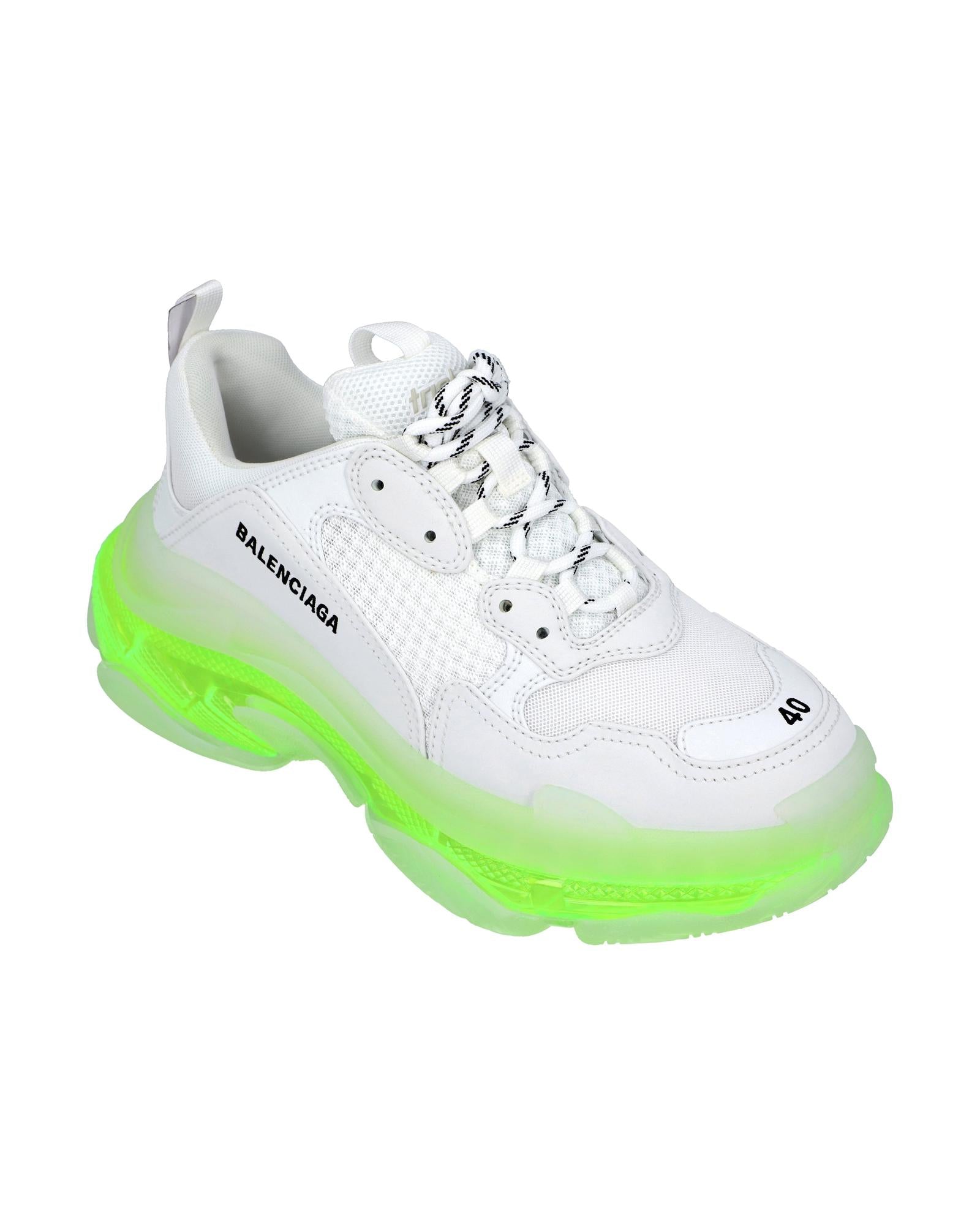 Balenciaga Triple S Chunky Sneaker Men White | White