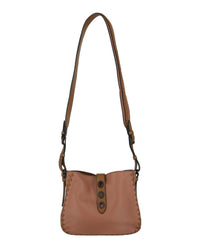 Bottega Veneta Bottega Veneta Womens Two-Tone Leather Shoulder Bag