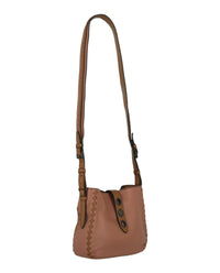 Bottega Veneta Bottega Veneta Womens Two-Tone Leather Shoulder Bag