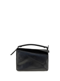 LOEWE Loewe Men Large Paper-Effect Calfskin Puzzle Handbag