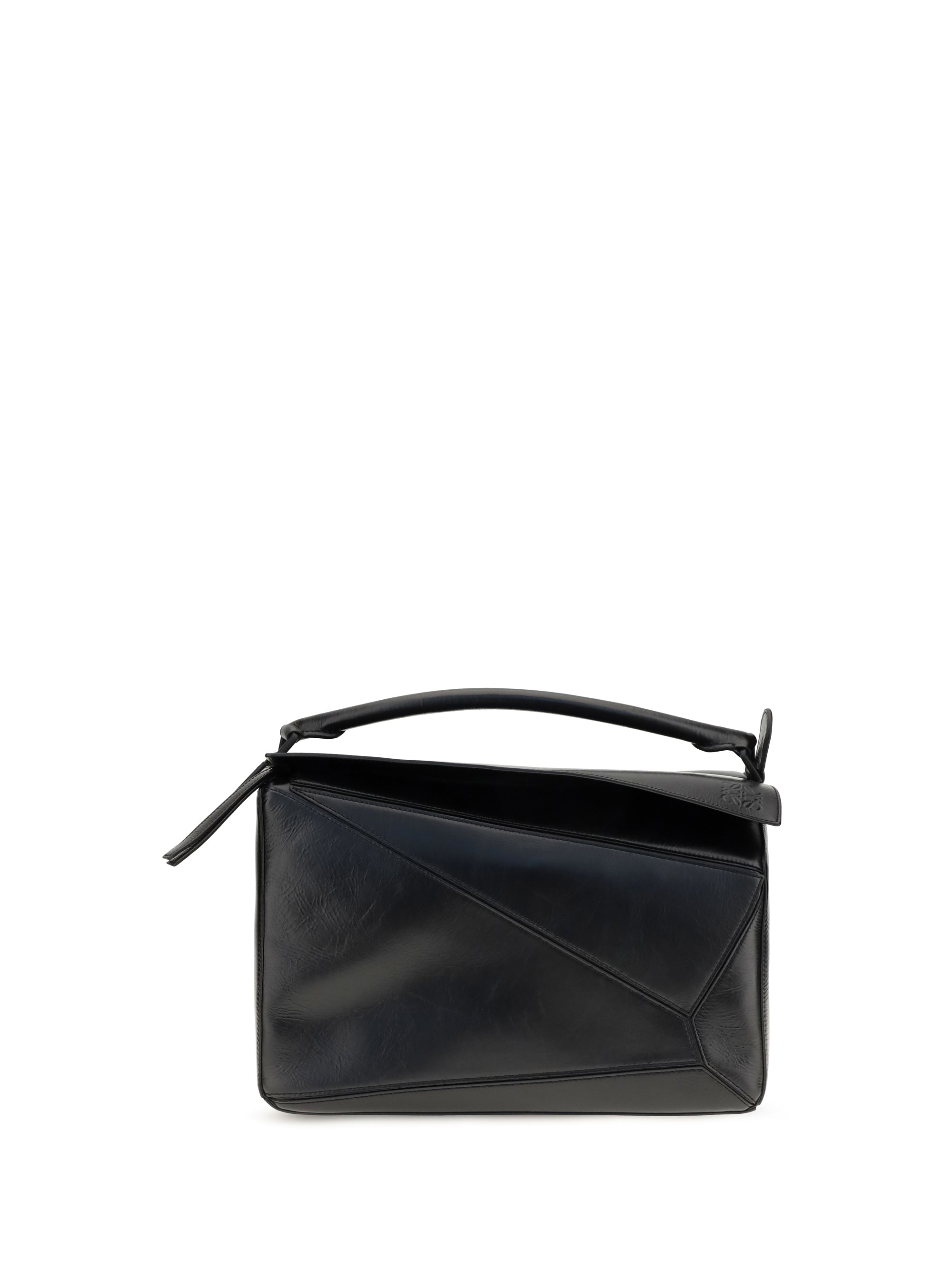 LOEWE Loewe Men Large Paper-Effect Calfskin Puzzle Handbag