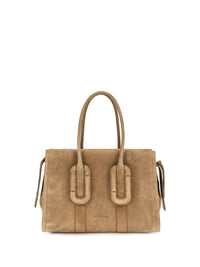 Marc Jacobs Women Babe City Tote Suede Handbag