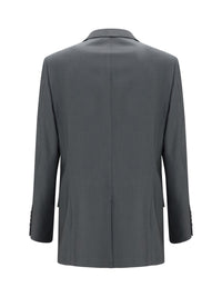 Valentino Men Single-Breasted Wool And Mohair Jacket