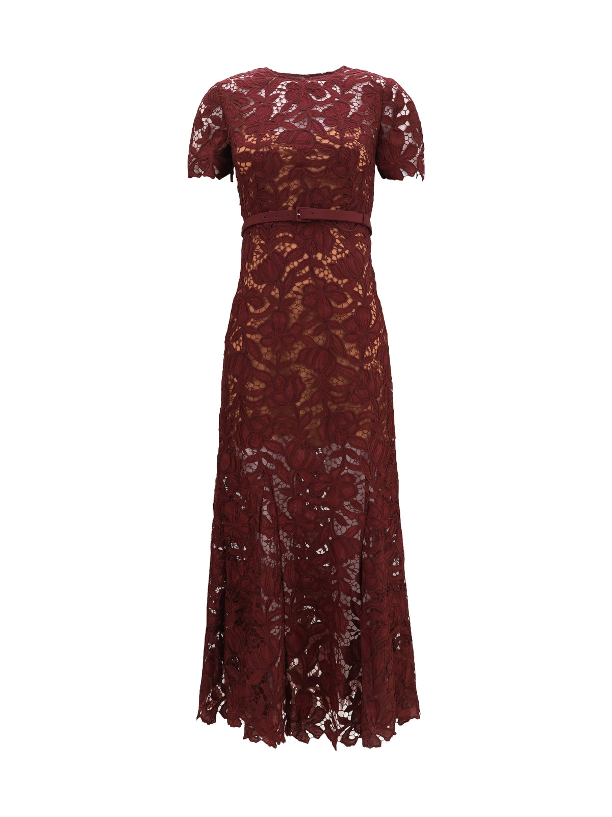 SELF-PORTRAIT Self-Portrait Women Midi Lace Dress