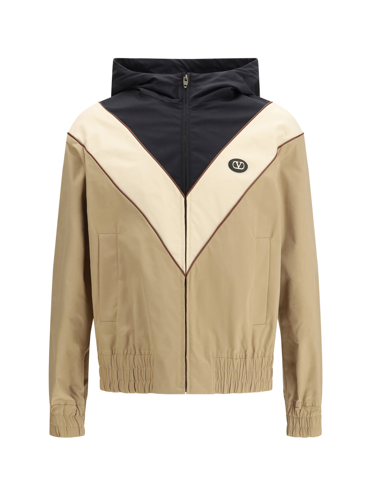 VALENTINO Valentino Men Nylon Hooded Windbreaker Jacket