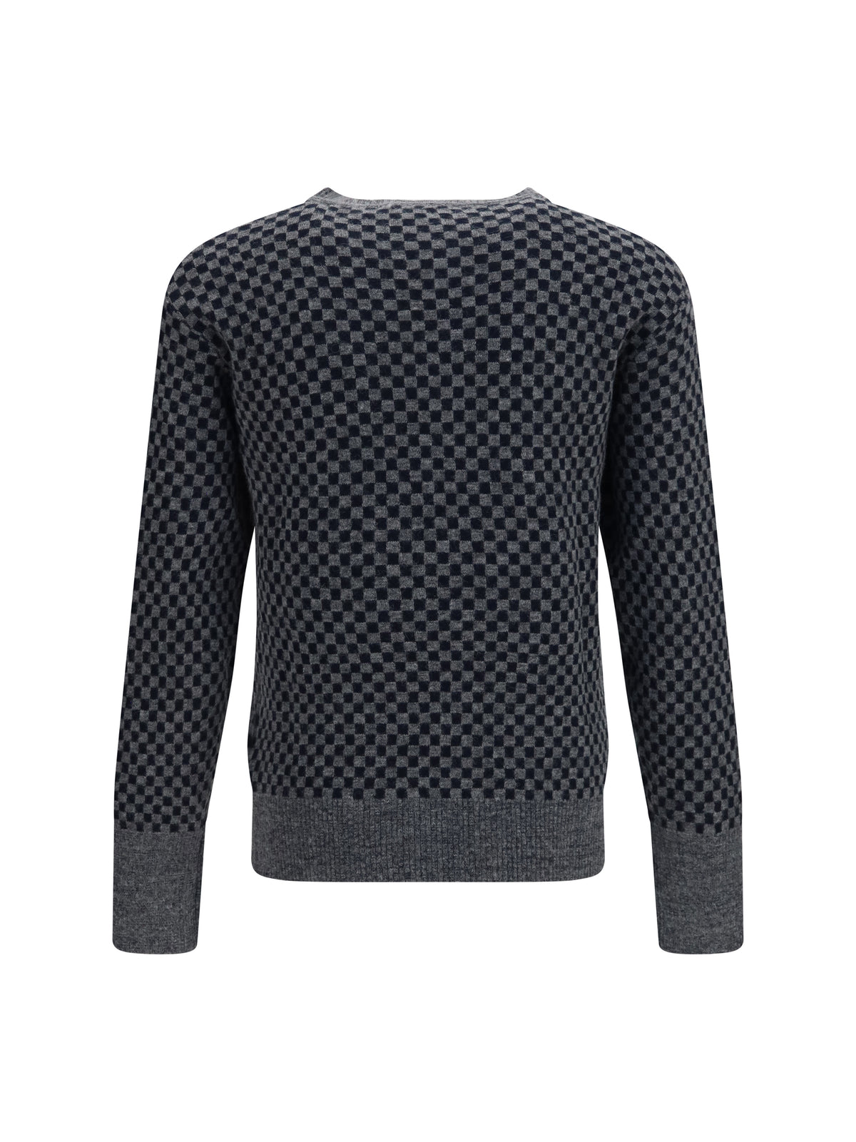 Vivienne Westwood Men Checkmate Alpaca And Cotton-Blend Sweater