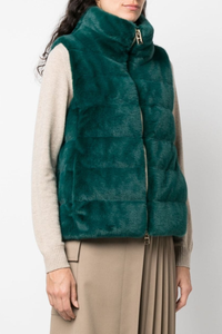 Herno Woman's High-Neck Padded Vest