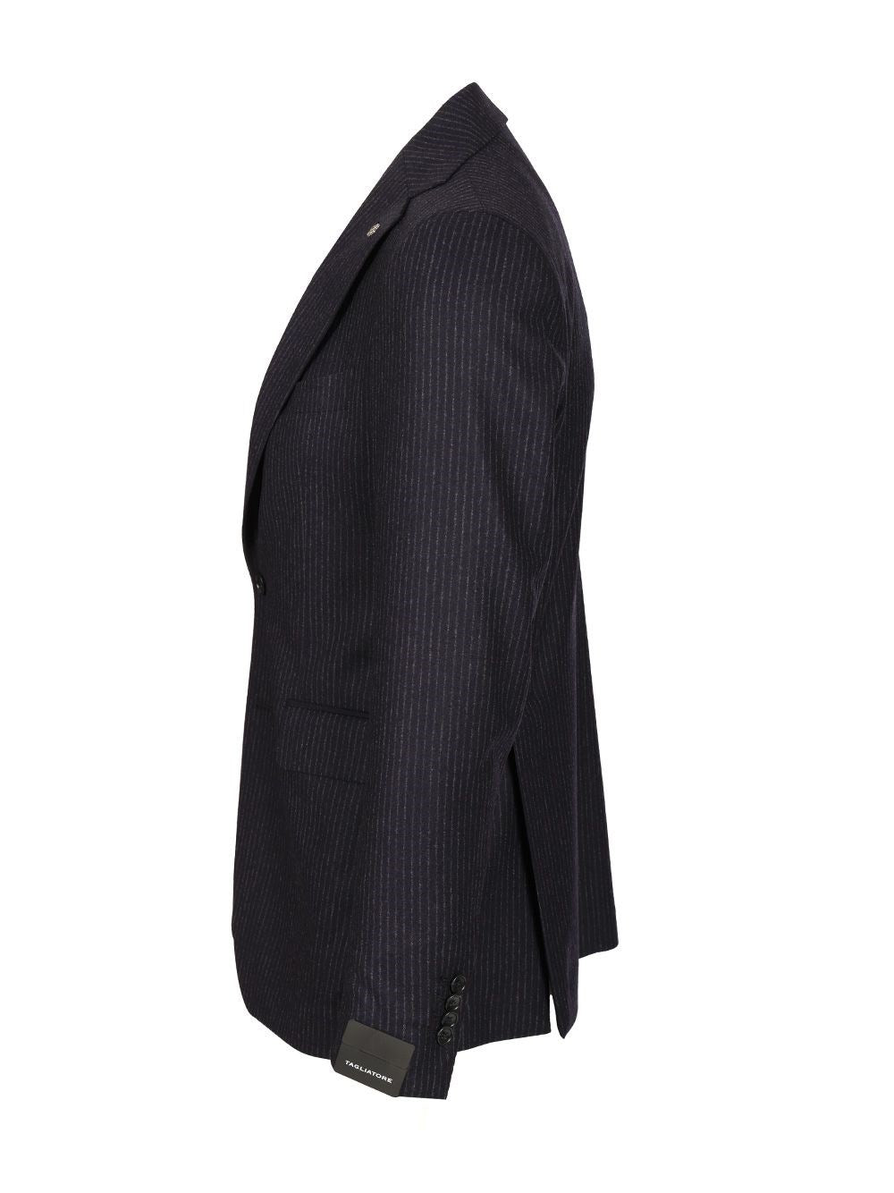 Tagliatore Men Vesuvio Pinstriped Single-Breasted Suit