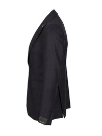 Tagliatore Men Vesuvio Pinstriped Single-Breasted Suit