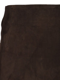 Rotate Women Suede Miniskirt