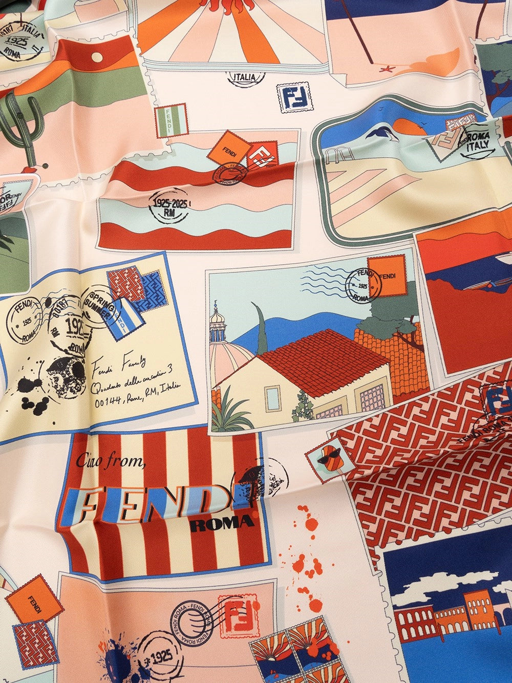 Fendi Women `Heritage` Foulard