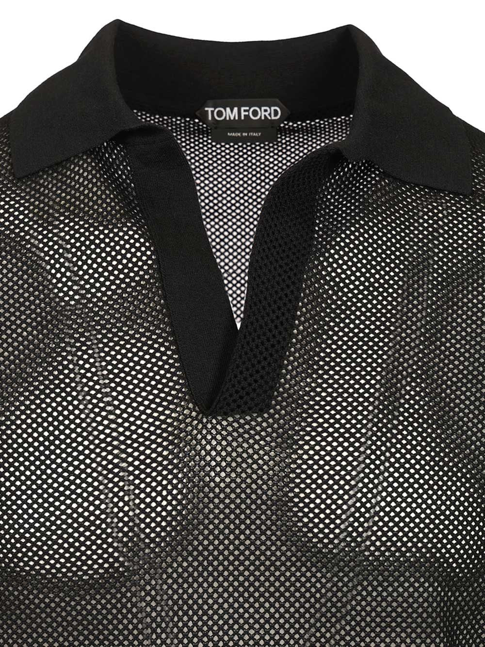 Tom Ford Men Knitted Polo Shirt