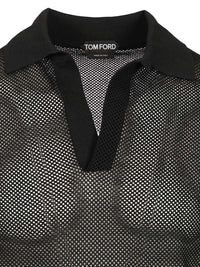 Tom Ford Men Knitted Polo Shirt