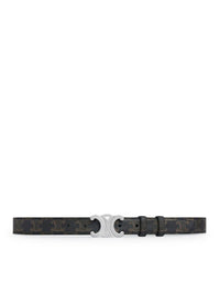 Celine Men Medium Triomphe Belt In Triomphe Canvas