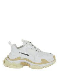 Balenciaga Womens Triple S Low-Top Sneakers