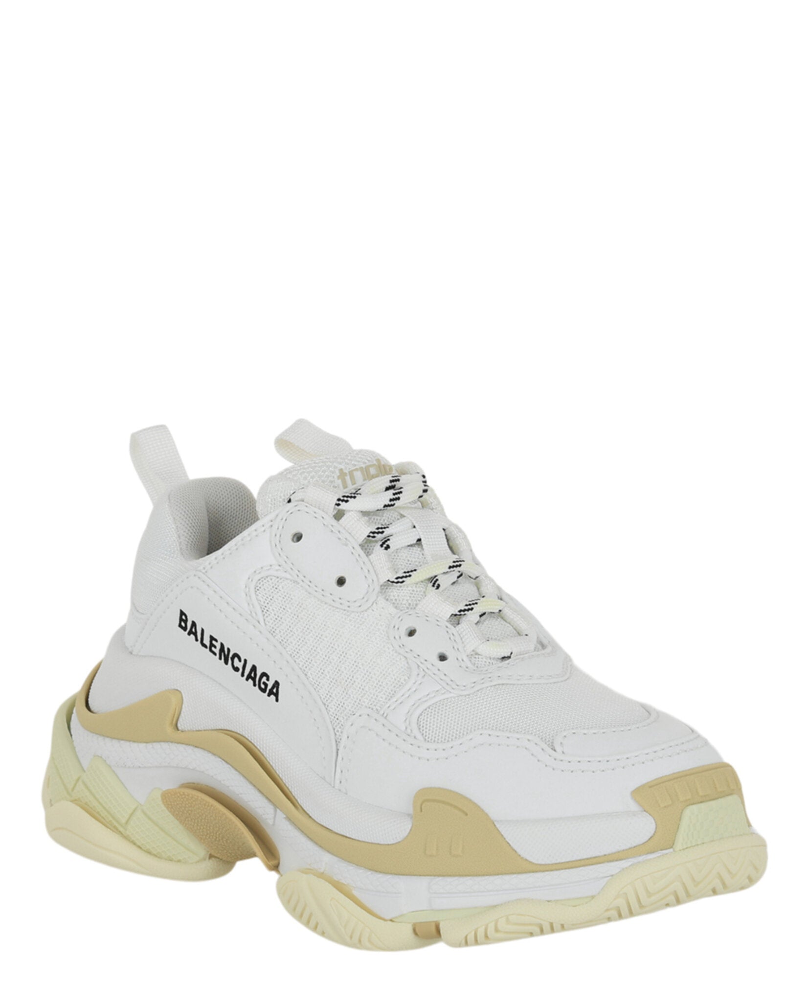 Balenciaga Womens Triple S Low-Top Sneakers