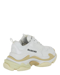 Balenciaga Womens Triple S Low-Top Sneakers