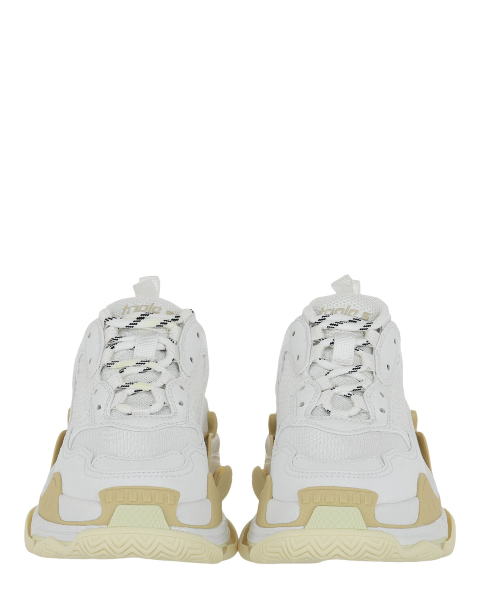 Balenciaga Womens Triple S Low-Top Sneakers