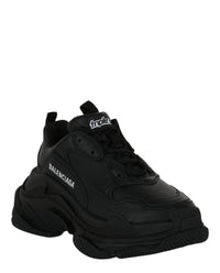 Balenciaga Womens Triple S Low-Top Sneakers