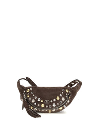 Valentino Garavani Men Nellcôte Suede Fanny Pack