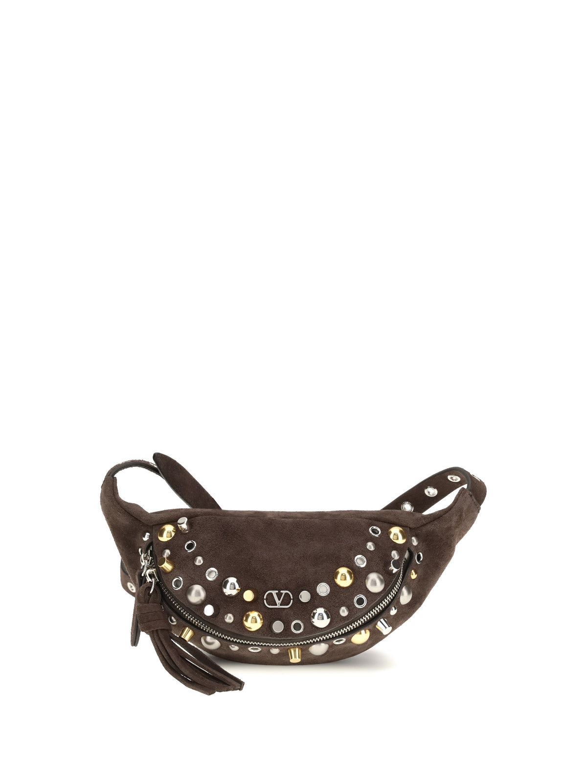 Valentino Garavani Men Nellcôte Suede Fanny Pack