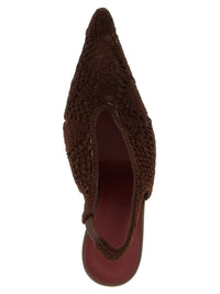 Magda Butrym Women Crochet Slingback
