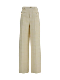 Gucci Women Cotton Tweed Check Pants