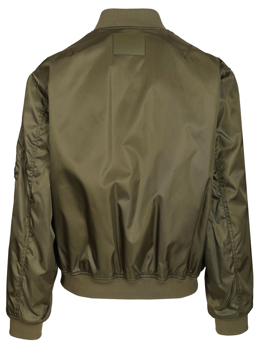 Balenciaga Men Bomber Jacket With Pockets