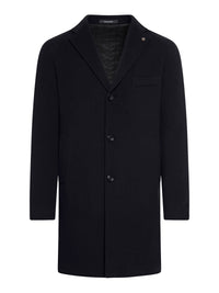 Tagliatore Men Wool And Cashmere Coat
