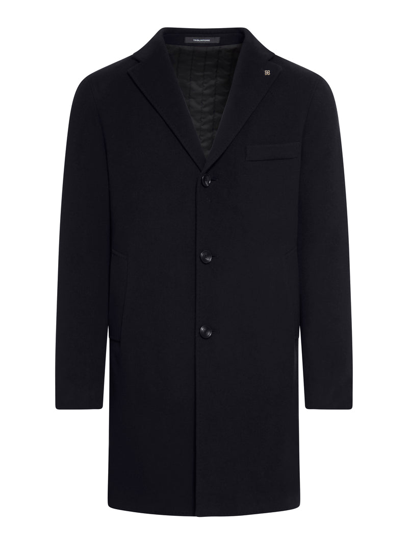 Tagliatore Men Wool And Cashmere Coat