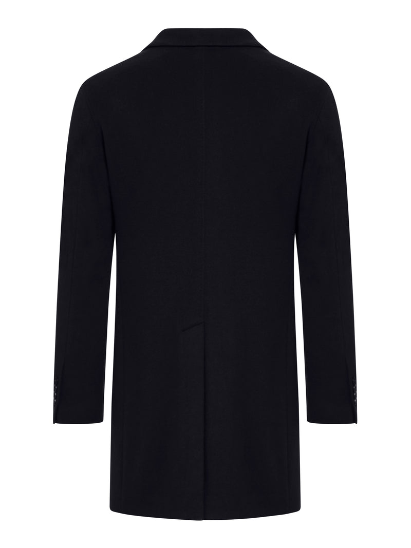 Tagliatore Men Wool And Cashmere Coat