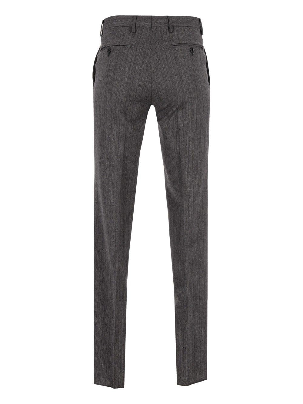Tagliatore Tagliatore Men Vesuvius Herringbone Dress