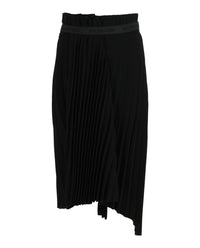 Balenciaga Balenciaga Womens Fancy Pleated Asymmetric Skirt