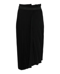 Balenciaga Balenciaga Womens Fancy Pleated Asymmetric Skirt