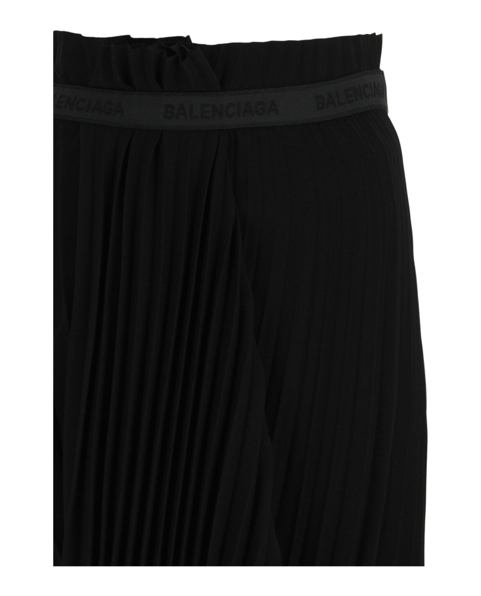 Balenciaga Balenciaga Womens Fancy Pleated Asymmetric Skirt