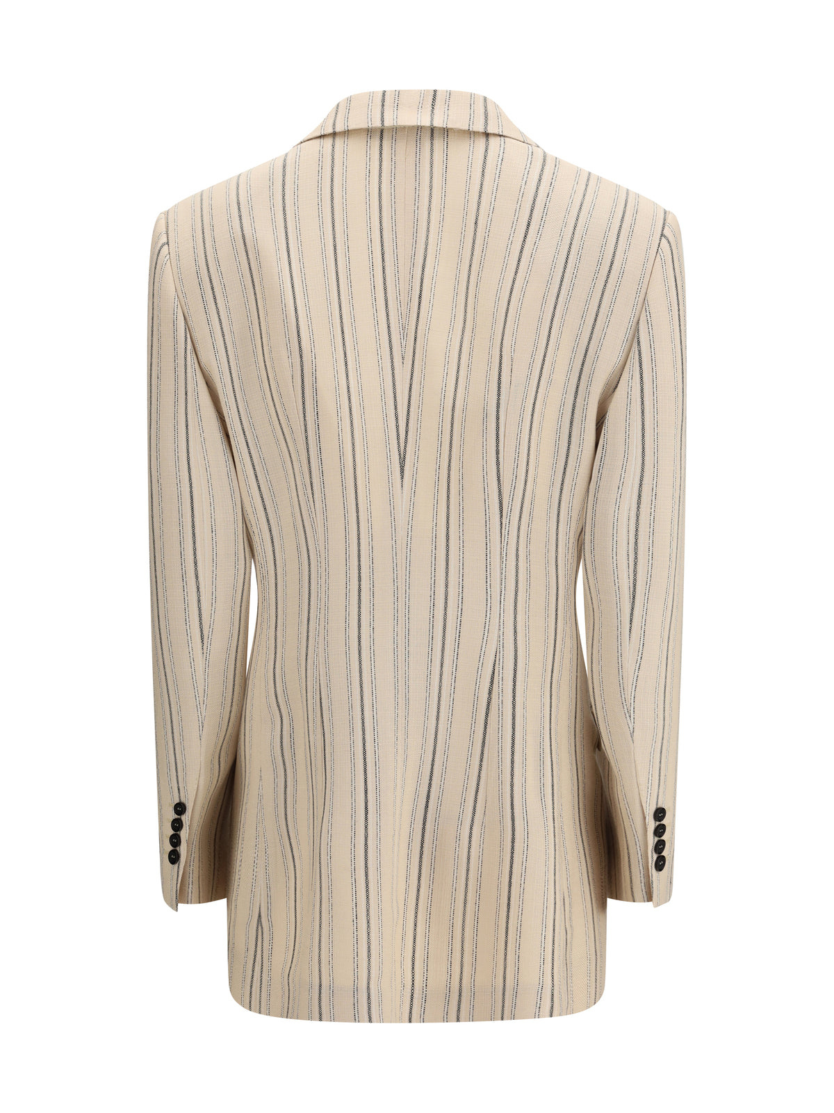 Dolce & Gabbana Women Single-Breasted Regimental Pinstripe Jacket